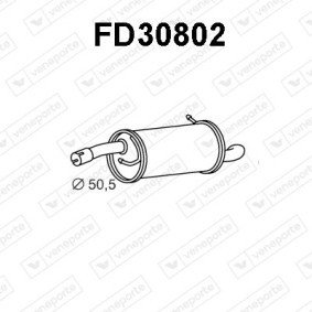 FORD Endschalldämpfer von VENEPORTE