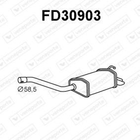 Endschalldämpfer FD30903 von VENEPORTE günstig für 111,28 € online kaufen