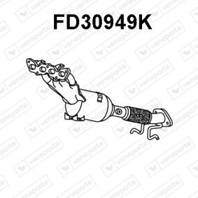 Compre Coletor de escape de VENEPORTE online para C-MAX (DM2) a preços moderados