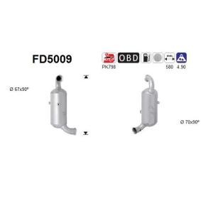 Compre Filtro de partículas da AS FD5009 a um preço baixo por 449,04 €