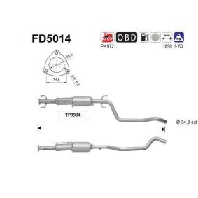 Partikelfilter (DPF) FD5014