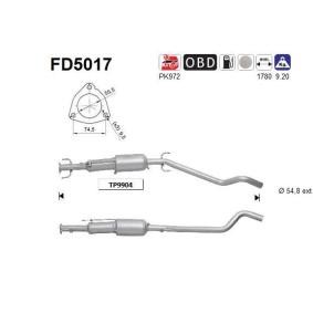 Compre Filtro de partículas da AS FD5017 a um preço baixo por 292,09 €