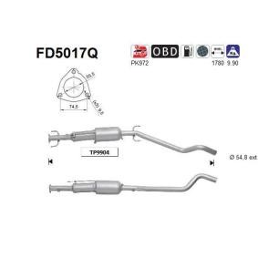 Compre Filtro de partículas da AS FD5017Q a um preço baixo por 444,92 €