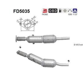 RENAULT Partikelfilter (DPF) von AS