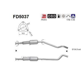 Compre Filtro de partículas da AS FD5037 a um preço baixo por 379,17 €