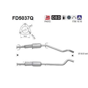 Compre Filtro de partículas da AS FD5037Q a um preço baixo por 502,48 €