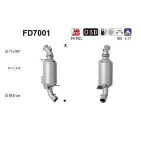 Partikelfilter (DPF) FD7001