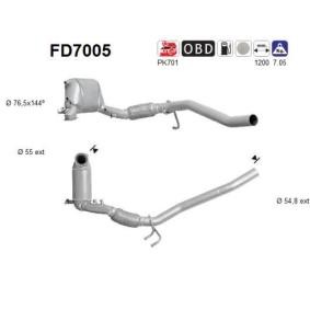 Partikelfilter (DPF) FD7005 VOLKSWAGEN EOS von AS