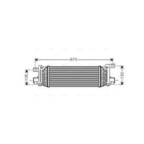 Acquista Intercooler da AVA COOLING SYSTEMS FDA4401 a buon mercato per soli 150,17 €