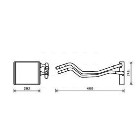 Osta Lämmityslaitteen kenno AVA COOLING SYSTEMS:llä FDA6455 edullisesti hintaan 144,68 €