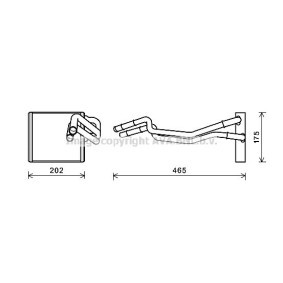 Acquista Scambiatore calore per riscaldamento abitacolo da PRASCO FDA6463 a buon mercato per soli 93,70 €