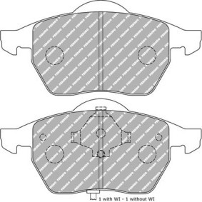 Bremsbeläge von FERODO RACING