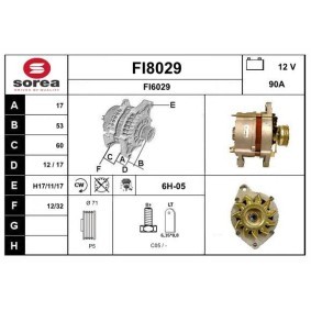 Lichtmaschine von SNRA günstig für 252,61 €