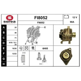 Lichtmaschine von SNRA günstig für 162,29 €