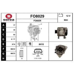 Lichtmaschine von SNRA