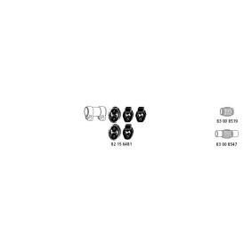 Compre Sistema de escape da HJS Fo_948 a um preço baixo por 15,61 €