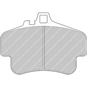 Köp Bromsbelägg av FERODO RACING FRP3051H till det låga priset 2433,48 kr
