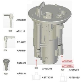 Acquista Filtro carburante da JS ASAKASHI FS6505U a buon mercato per soli 196,96 €