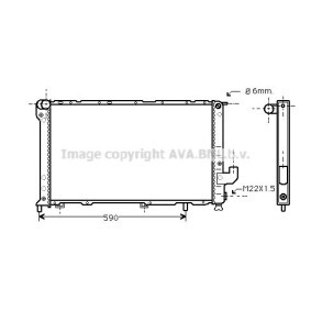 Achetez des Radiateur du moteur PRASCO FT2098 à prix pour 1060,46 €