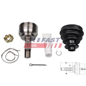 Comprar Juego de articulación, árbol de transmisión de FAST FT25087K a bajo precio de 44,13 €