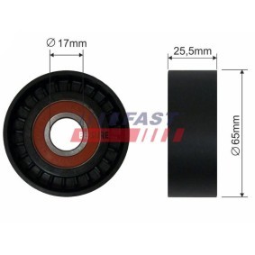 Compre Rolo tensor, correia trapezoidal estriada de FAST online para Astravan Mk V (H) (A04) a preços moderados