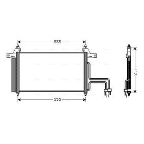Achetez des Condenseur, climatisation AVA COOLING SYSTEMS FT5253D à prix pour 105,97 €