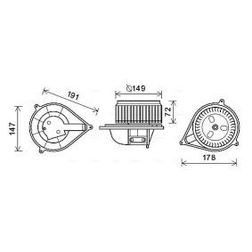 Gebläsemotor FT8427 von AVA COOLING SYSTEMS günstig für 126,10 € online kaufen