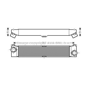 Köp Intercooler av PRASCO FTA4360 till det låga priset 2488,01 kr