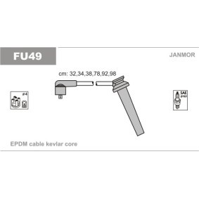 Compre Jogo de cabos de ignição da JANMOR FU49 a um preço baixo por 26,51 €