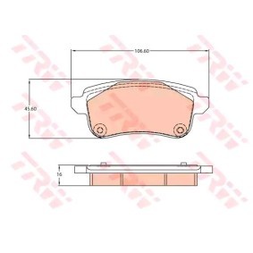 Acquista Kit pastiglie freni da TRW GDB2136 a buon mercato per soli 37,83 €