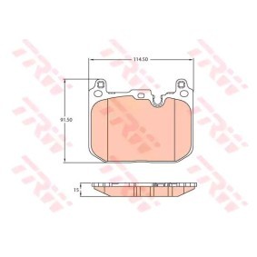 Comprar Juego de pastillas de freno de TRW GDB2137 a bajo precio de 67,71 €