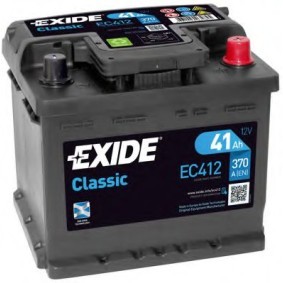 Køb Starterbatteri af EXIDE EC412 til den lave pris 795,37 DKK