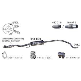 Mittelschalldämpfer 012140 von ERNST günstig für 144,48 € online kaufen
