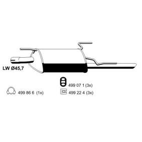 Endschalldämpfer 043014 von ERNST günstig für 111,63 € online kaufen