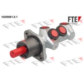Comprar Cilindro principal de freno de FTE H209081.0.1 a bajo precio de 80,35 €