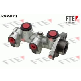 Comprar Cilindro principal de freno de FTE H229049.7.1 a bajo precio de 161,35 €