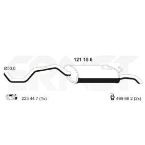 Endschalldämpfer 121156 von ERNST günstig für 132,10 € online kaufen