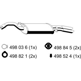 Endschalldämpfer 122139 von ERNST günstig für 185,85 € online kaufen