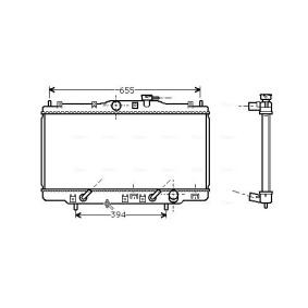 Achetez des Radiateur du moteur AVA COOLING SYSTEMS HDA2119 à prix pour 161,46 €