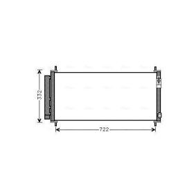 Klimakondensator für HONDA von AVA COOLING SYSTEMS