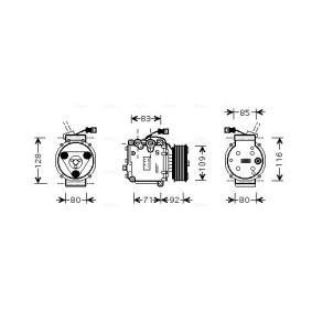 Acquista Compressore aria condizionata da AVA COOLING SYSTEMS HDAK169 a buon mercato per soli 386,10 €