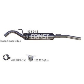 Endschalldämpfer 133012 von ERNST günstig für 104,92 € online kaufen