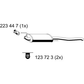 Endschalldämpfer 142229 von ERNST günstig für 145,16 € online kaufen