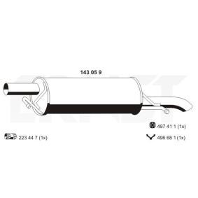 Endschalldämpfer 143059 von ERNST günstig für 145,44 € online kaufen