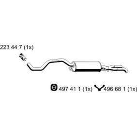 Endschalldämpfer 243070 von ERNST günstig für 235,66 € online kaufen