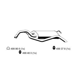 Endschalldämpfer 332200 von ERNST günstig für 153,41 € online kaufen
