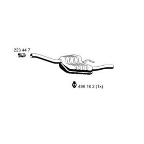 Endschalldämpfer 341189 von ERNST günstig für 130,87 € online kaufen