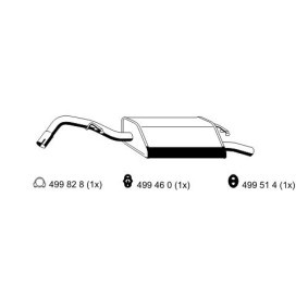 Endschalldämpfer 342216 von ERNST günstig für 184,62 € online kaufen