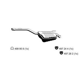 Endschalldämpfer 351140 von ERNST günstig für 213,47 € online kaufen