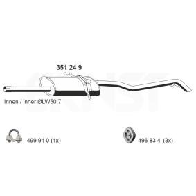 Endschalldämpfer 351249 von ERNST günstig für 125,13 € online kaufen